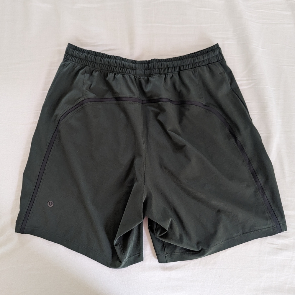 Lululemon Pace Breaker Linerless Short 7", Smoked Spruce